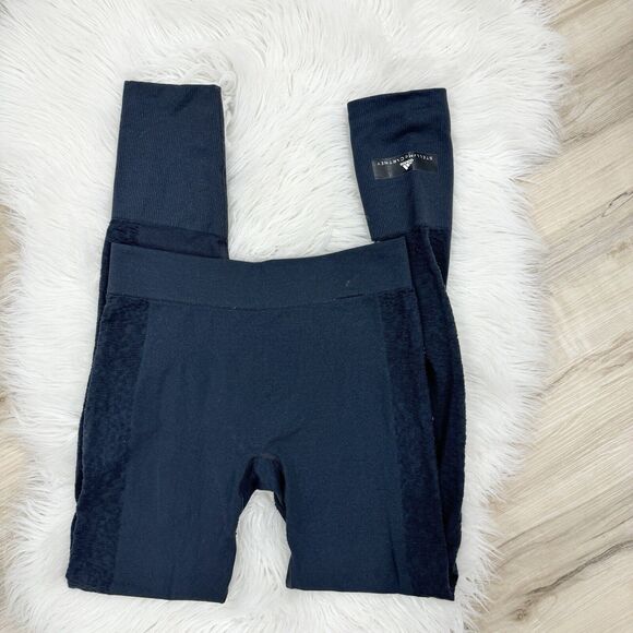 stella mccartney X Adidas Medium Blue/gray Leggings Medium - Picture 1 of 5